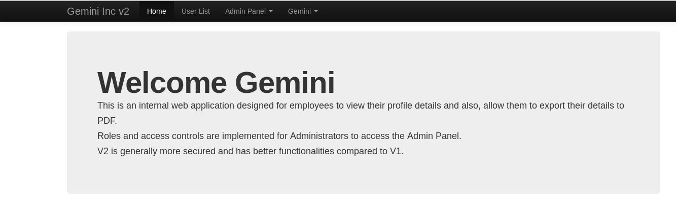 GeminiV2 Admin_Panel
